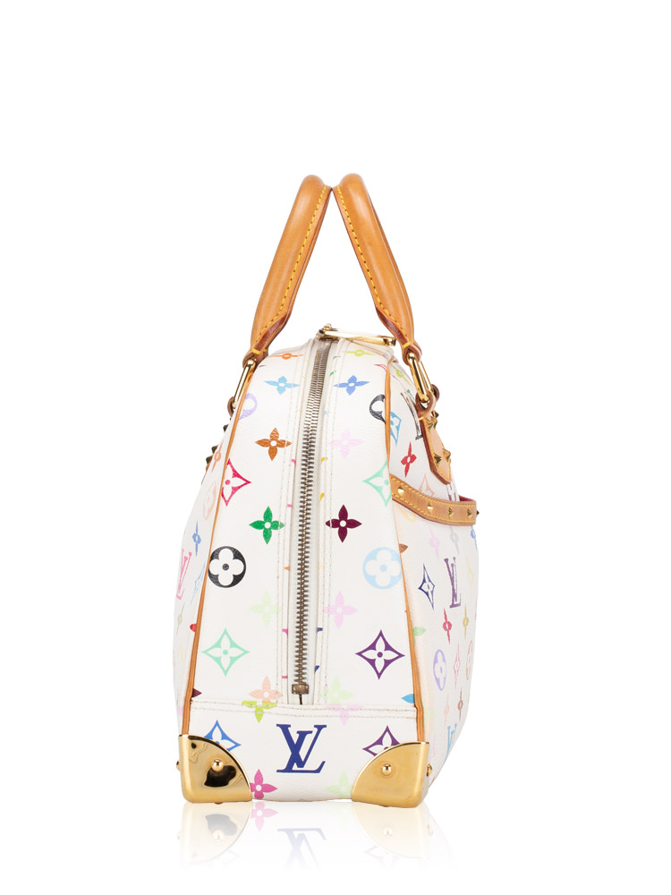 Lv trouville multicolor white hot sale