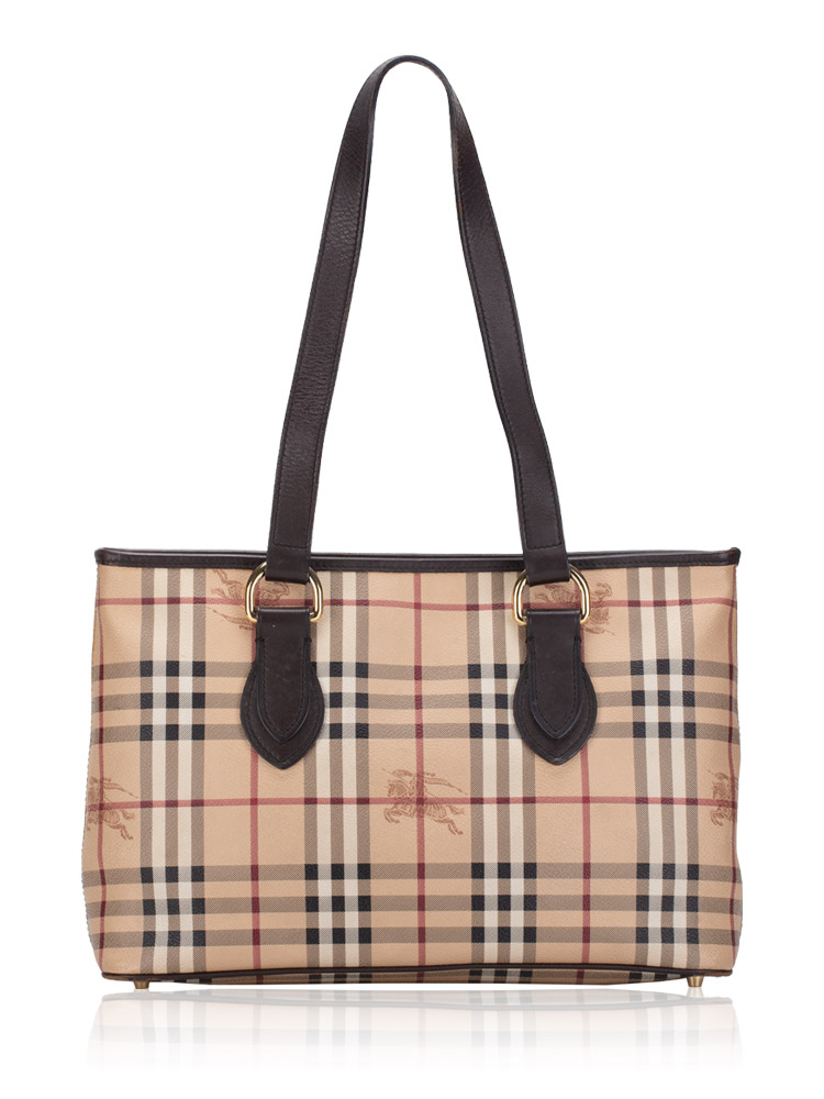 Burberry haymarket tote discount medium