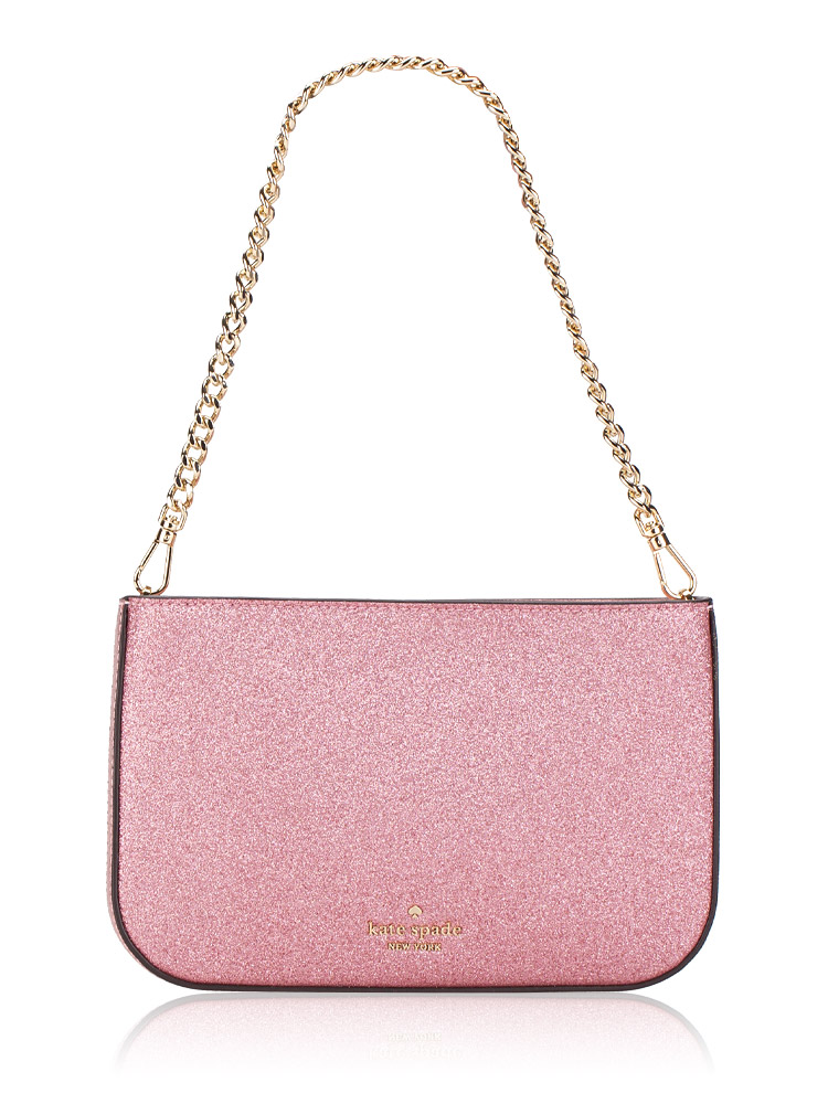 Kate spade deals pink glitter purse