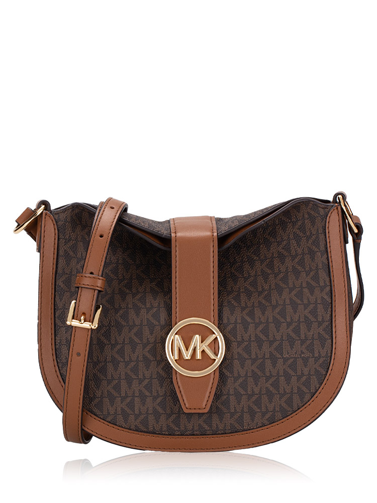 Michael Kors Signature Gabby Small Hobo Brown