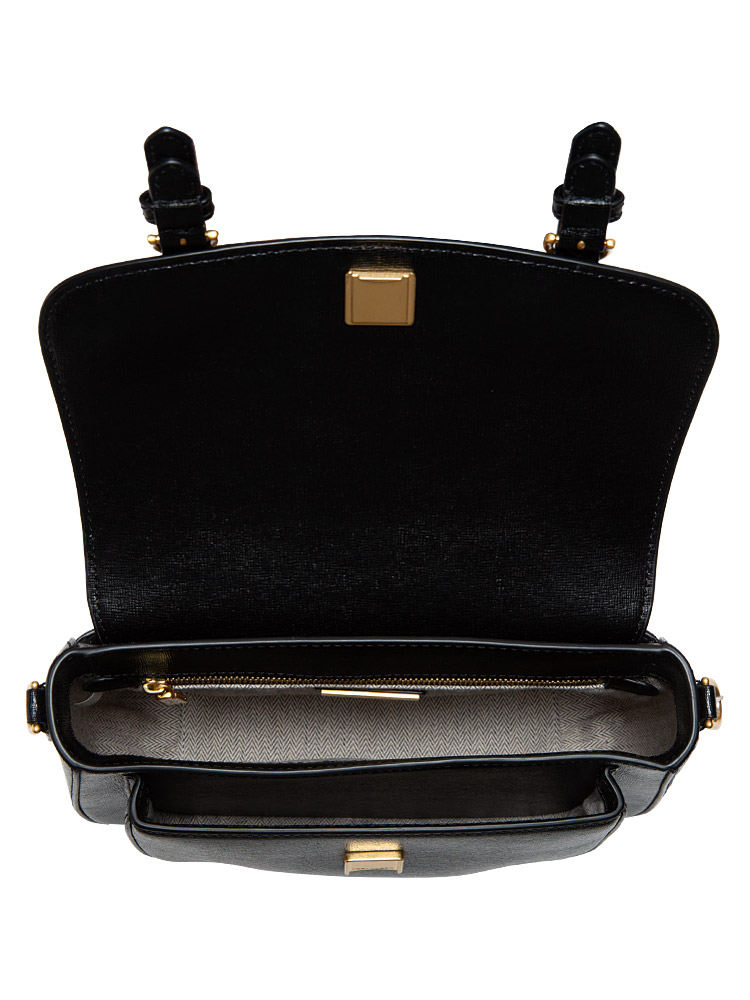 Tory Burch Robinson Messenger Bag Black