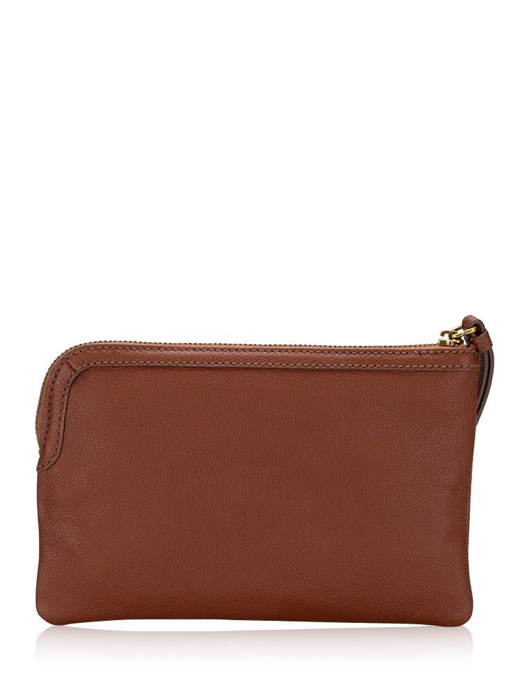 Fossil SWL2833210 Sofia Large Wristlet Medium Brown