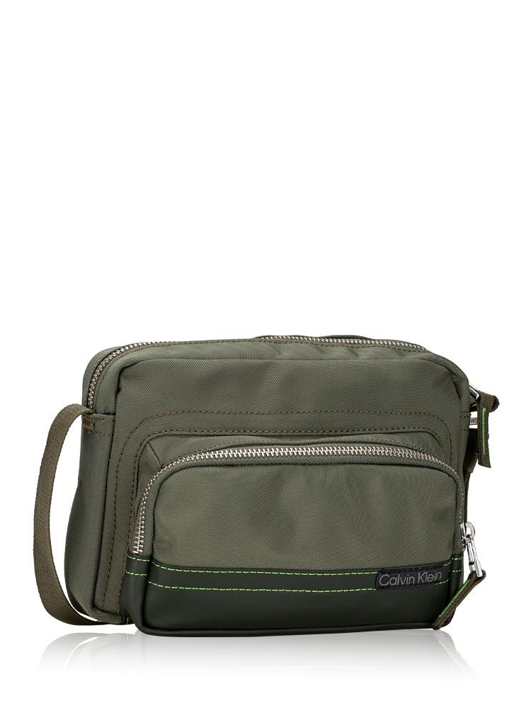 Calvin Klein Utility Camera Crossbody Bag Green