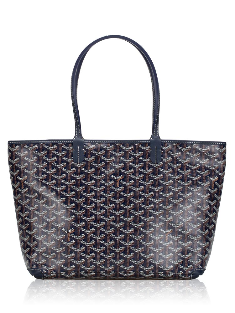 Goyard Goyardine Artois PM Navy Blue