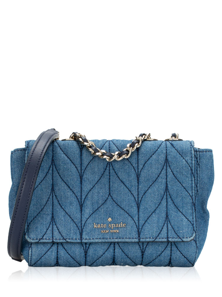 Kate Spade Briar Lane Quilted Mini Emelyn Denim