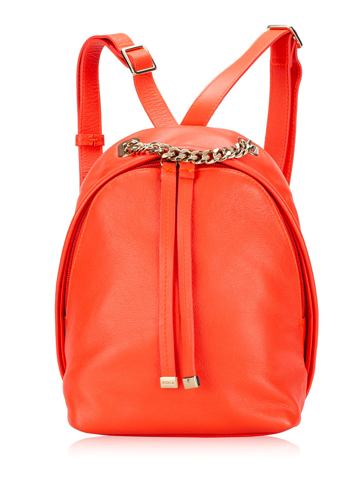 Furla Spy Bag Mini Backpack Orange