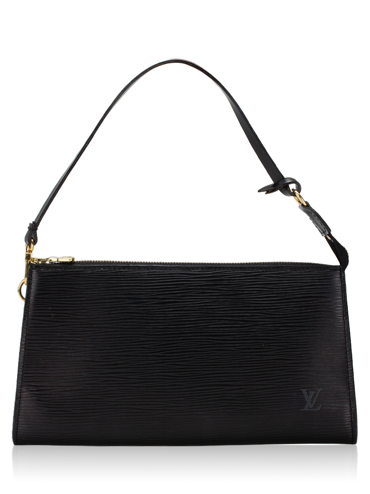 Louis Vuitton Epi Pochette Accessories 24 Noir