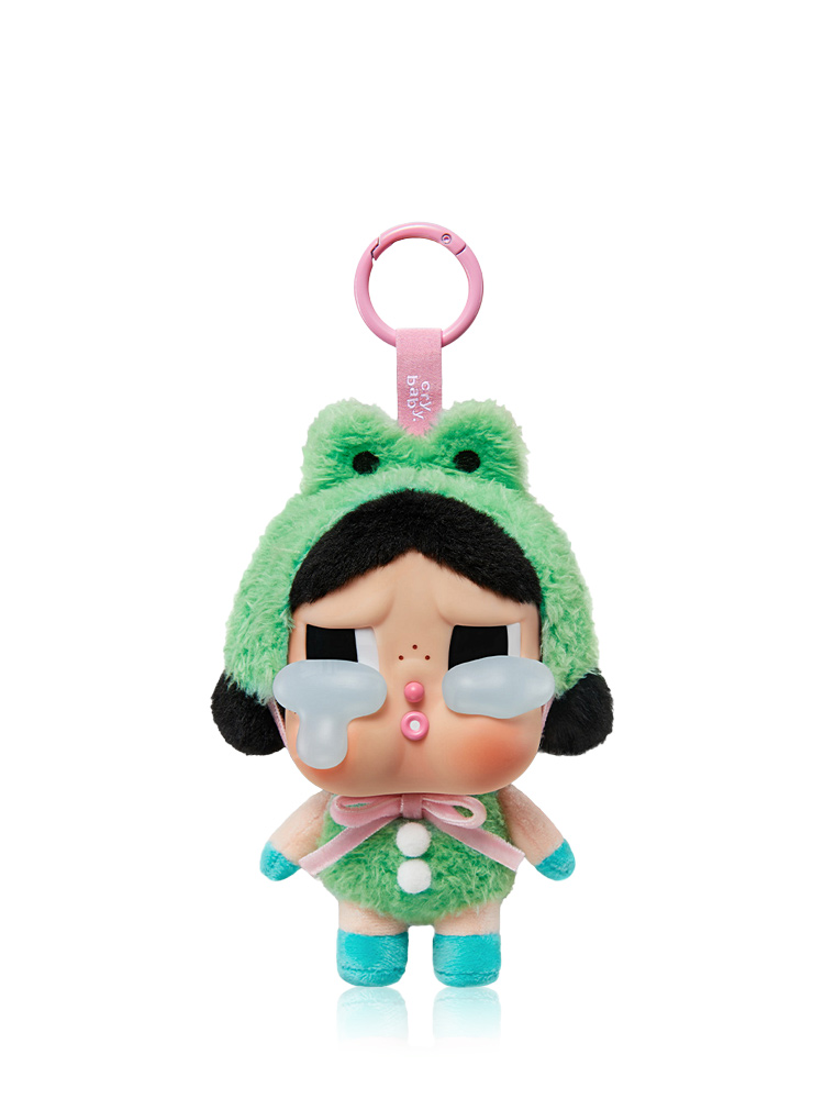 Popmart Crybaby Crying Again Series Bag Charm What A Frog popmart-crybaby-crying-again-series-bag-charm-what-a-frog