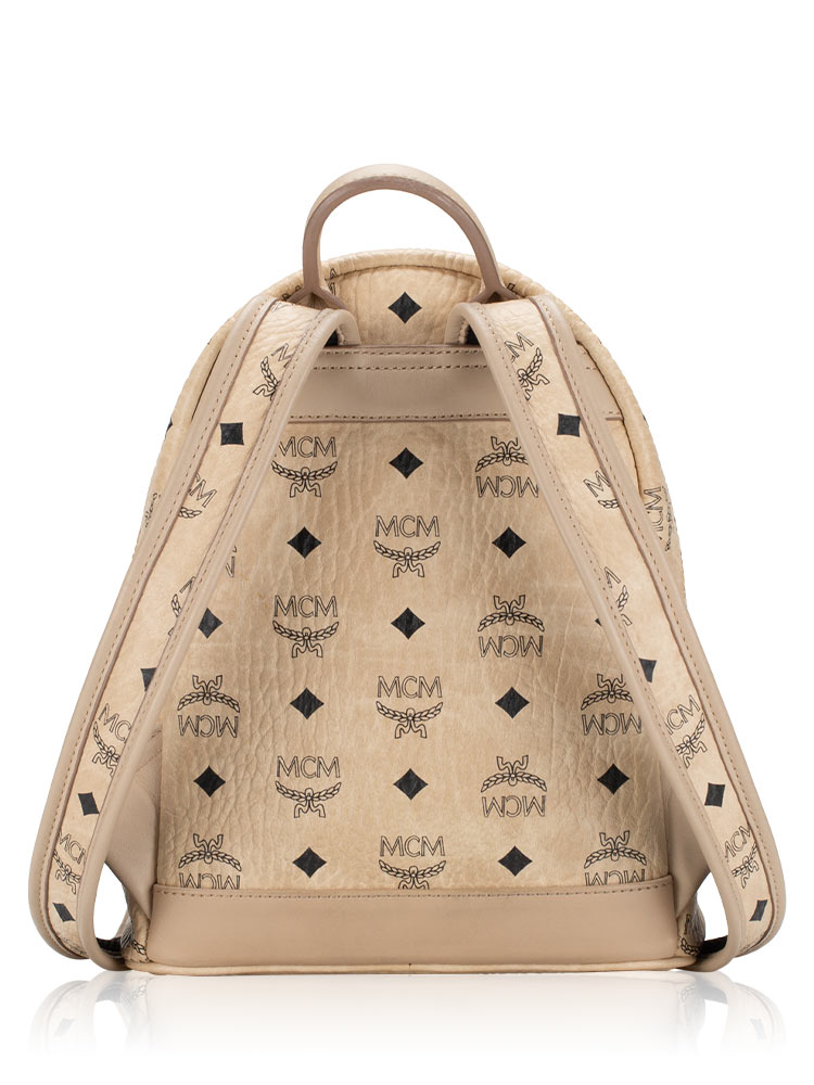Mcm Rabbit Backpack Mcm Visetos Studded Stark Rabbit Mini Backpack Beige