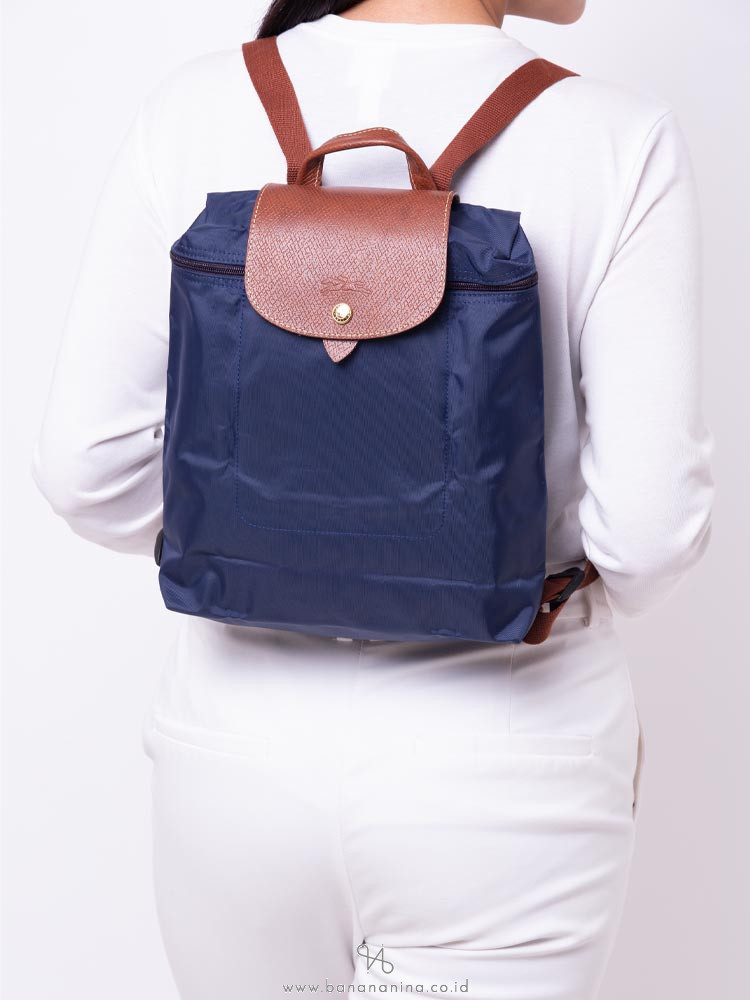 Longchamp Le Pliage Backpack Navy