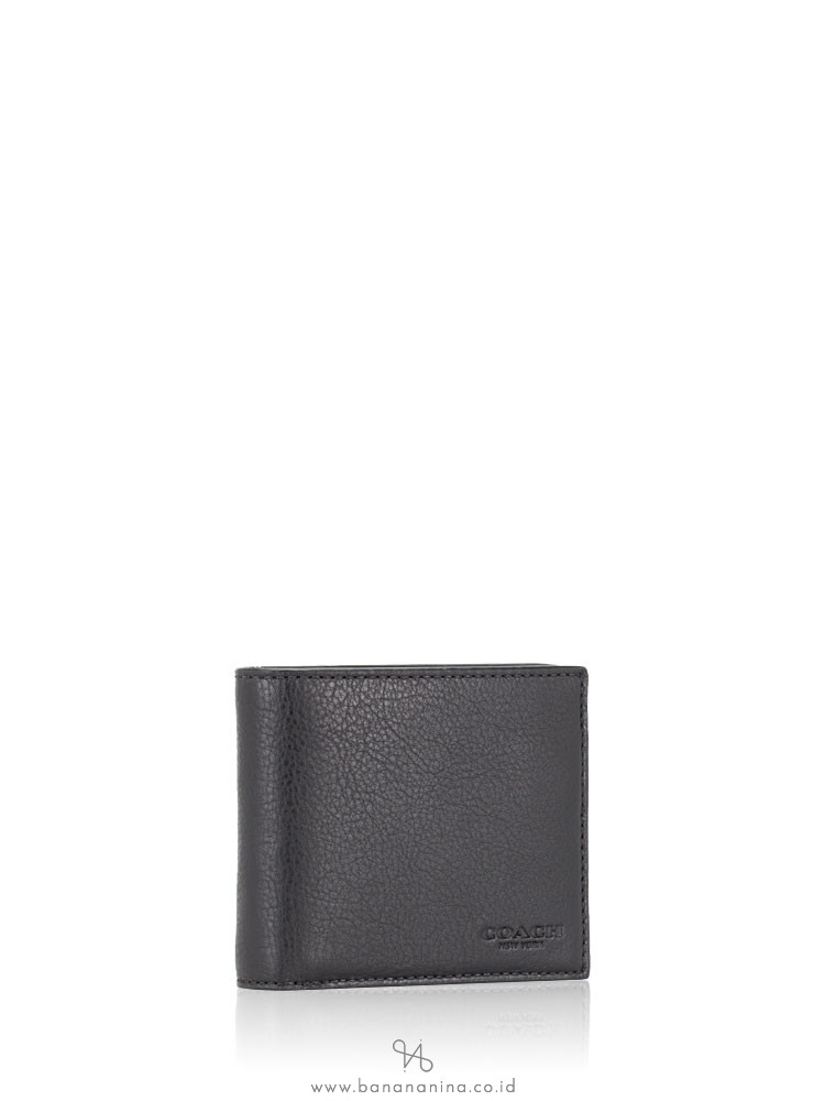 COACH Men 64118 Compact ID Gift Set Black