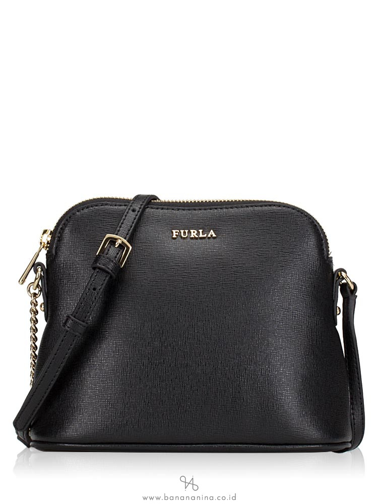 FURLA Miky Mini Crossbody Onyx