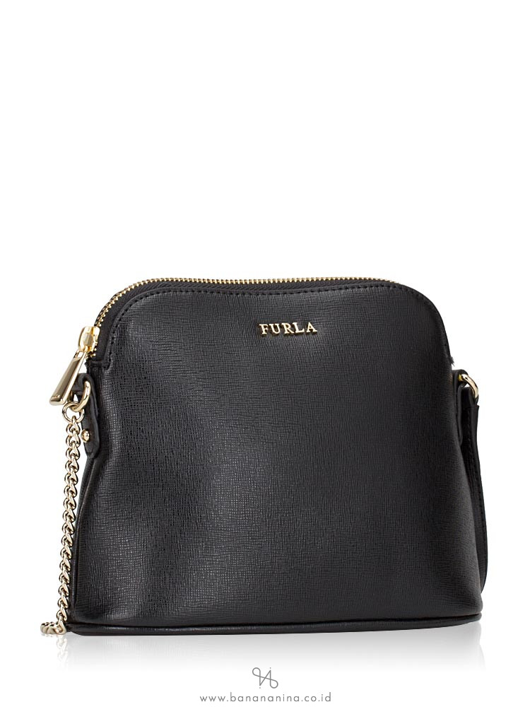 FURLA Miky Mini Crossbody Onyx