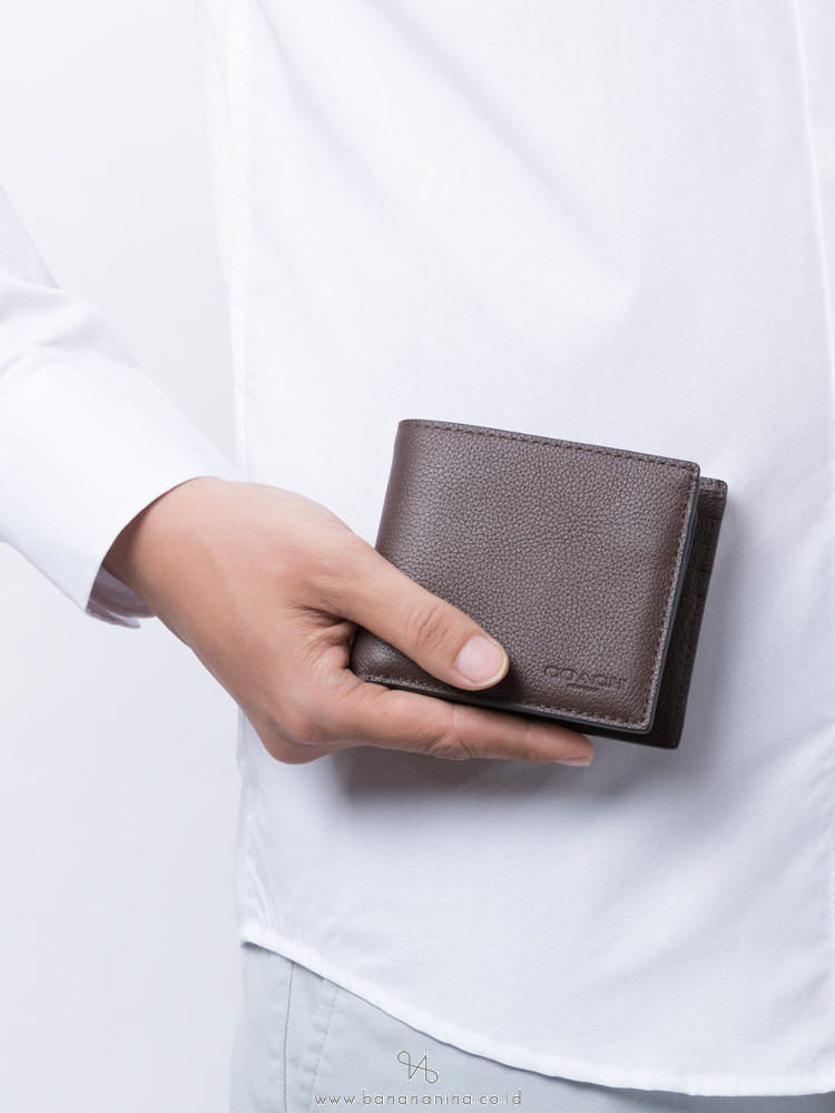 Coach compact id clearance wallet