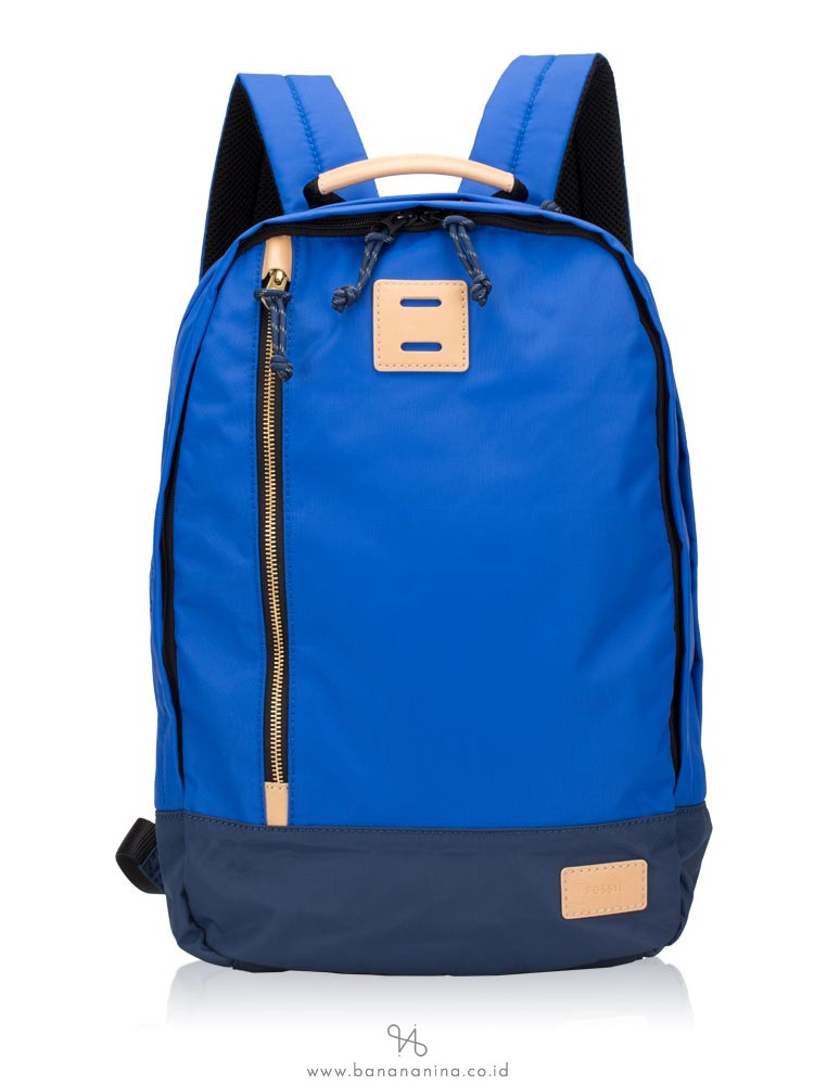 FOSSIL Men MBG9268470 Sportsman Canvas Backpack Blue