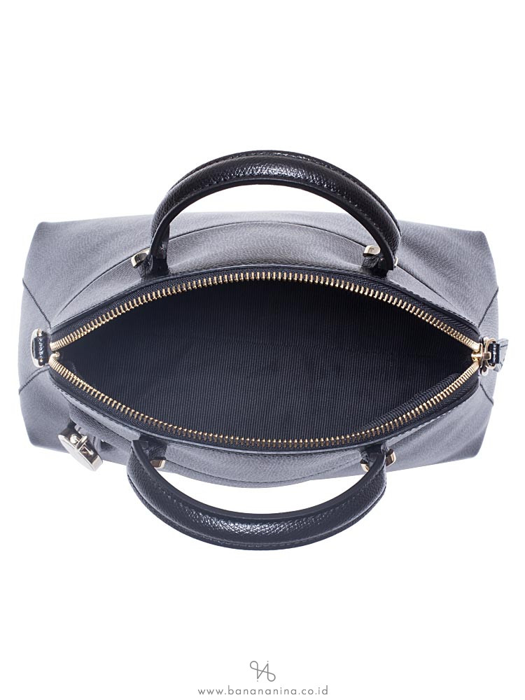 FURLA Piper Extra Mini Dome Satchel Black