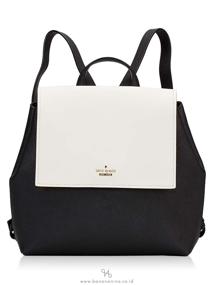 KATE SPADE Cameron Street Small Neema Backpack Black Cement