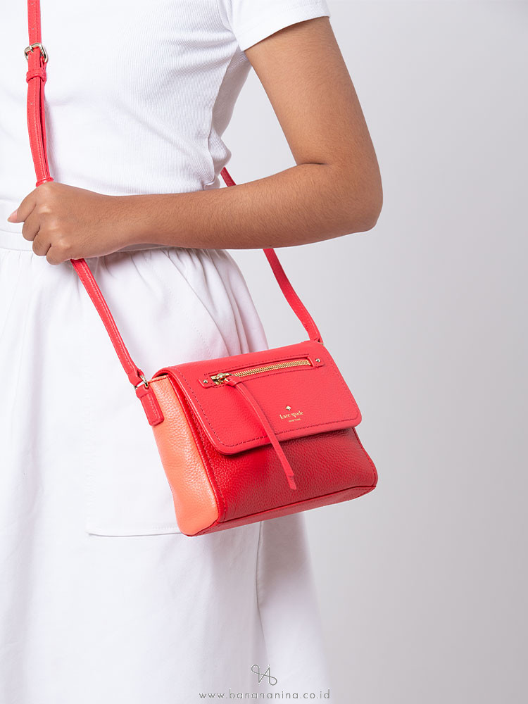 KATE SPADE Cobble Hill Mini Toddy Crab Red