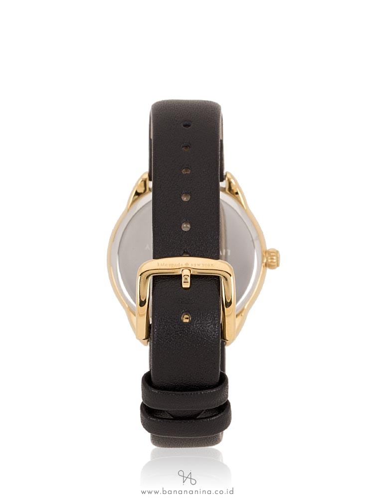 KATE SPADE KSW1148 Record Crosstown Turn it Up Leather Black