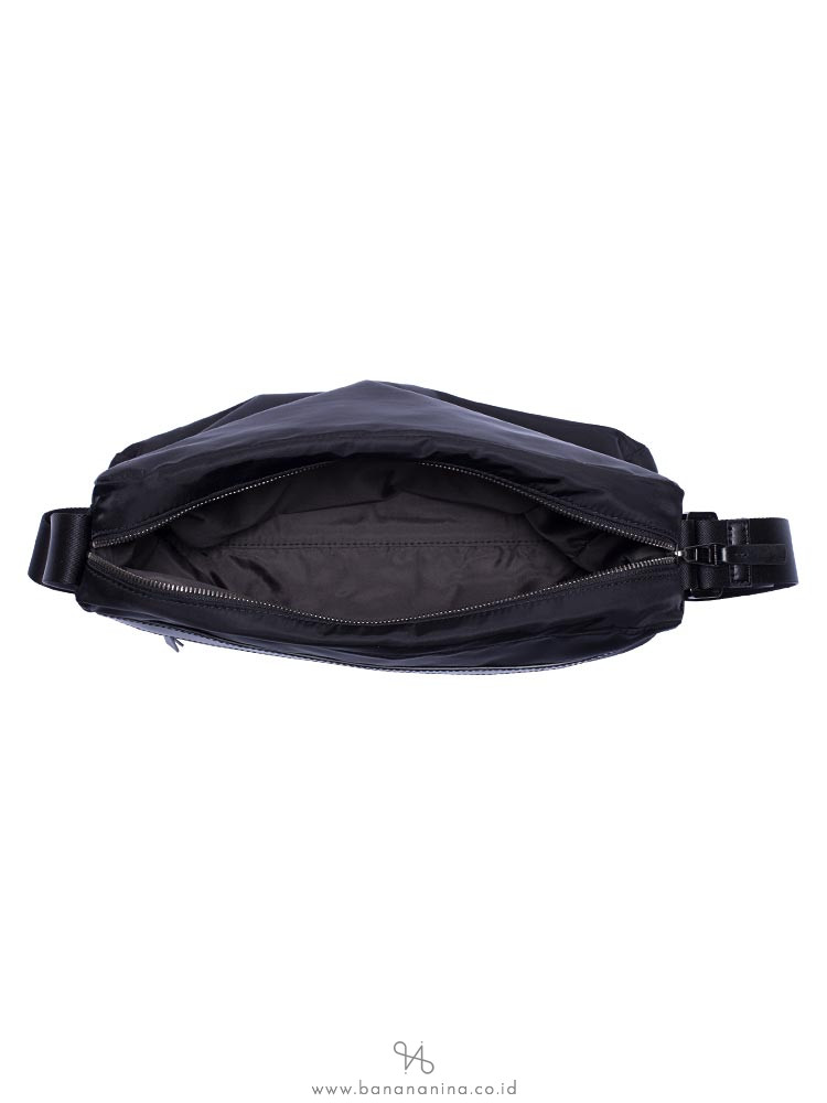 MICHAEL KORS Men Kent Nylon Large Messenger Black
