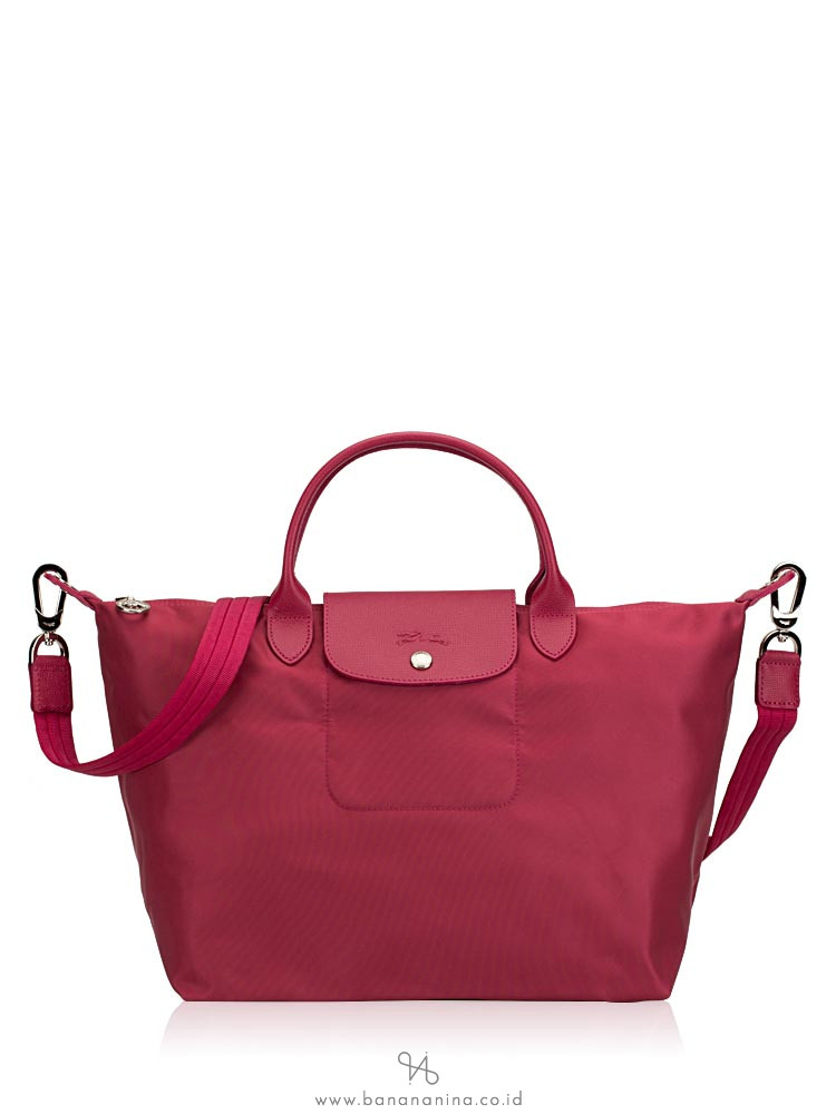 LONGCHAMP Le Pliage Neo Medium SH Raspberry