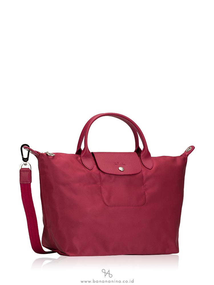 LONGCHAMP Le Pliage Neo Medium SH Raspberry