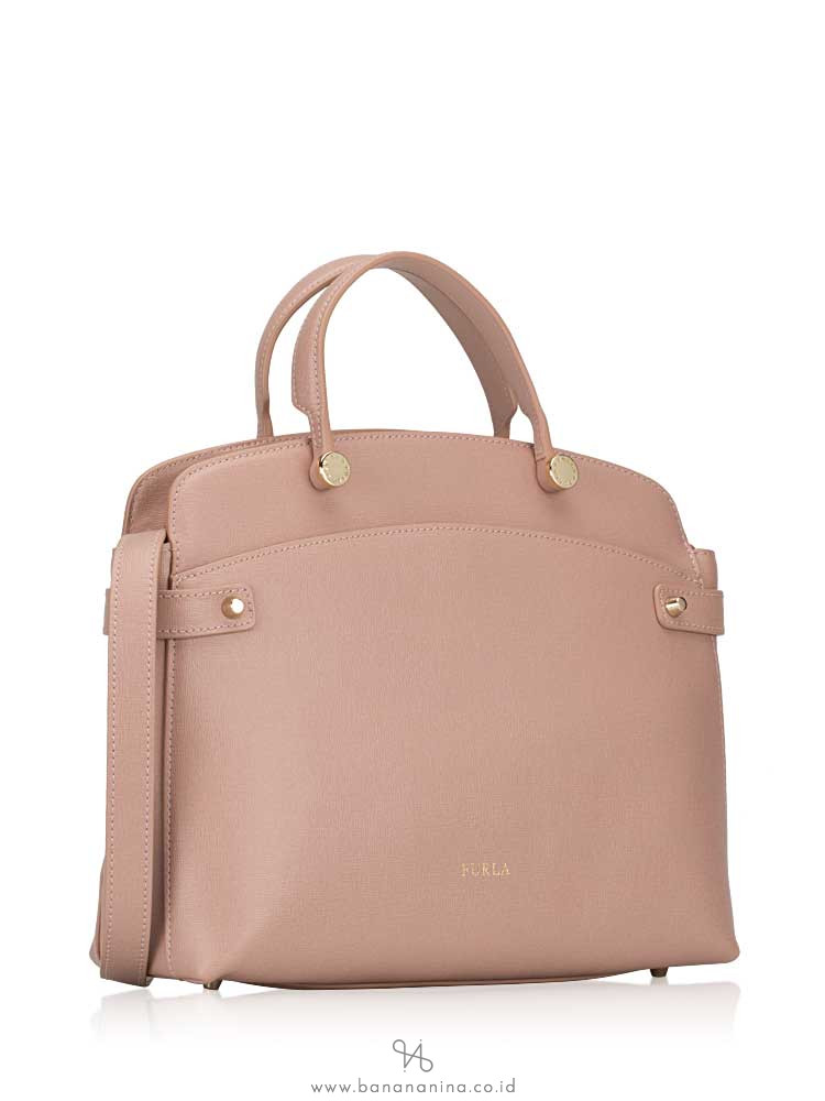 FURLA Agata Medium Satchel Moonstone