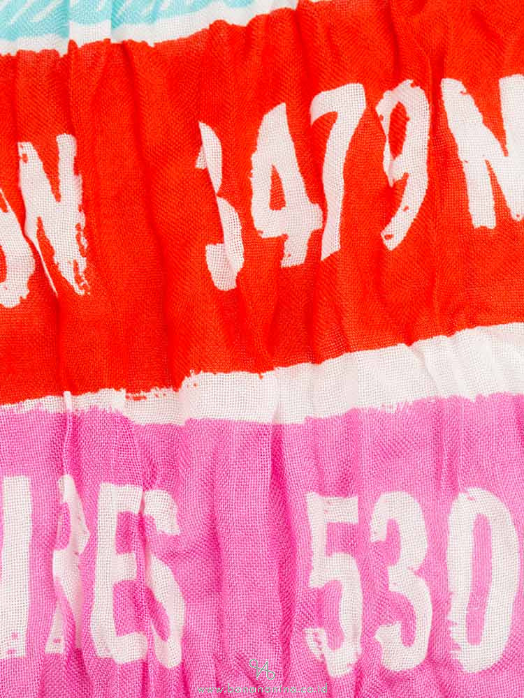 KATE SPADE Street Signs Around The World Scarf Multi