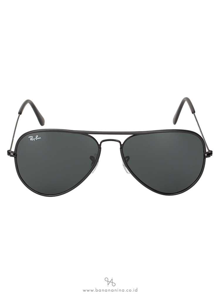 RAY-BAN RB3025 Full Color Aviator Black Matte