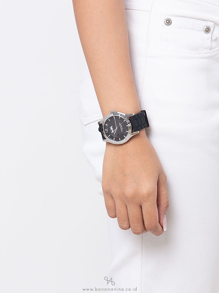 COACH 14502217 Maddy Silicone Strap Black