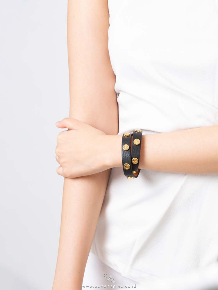 tory burch leather bracelets