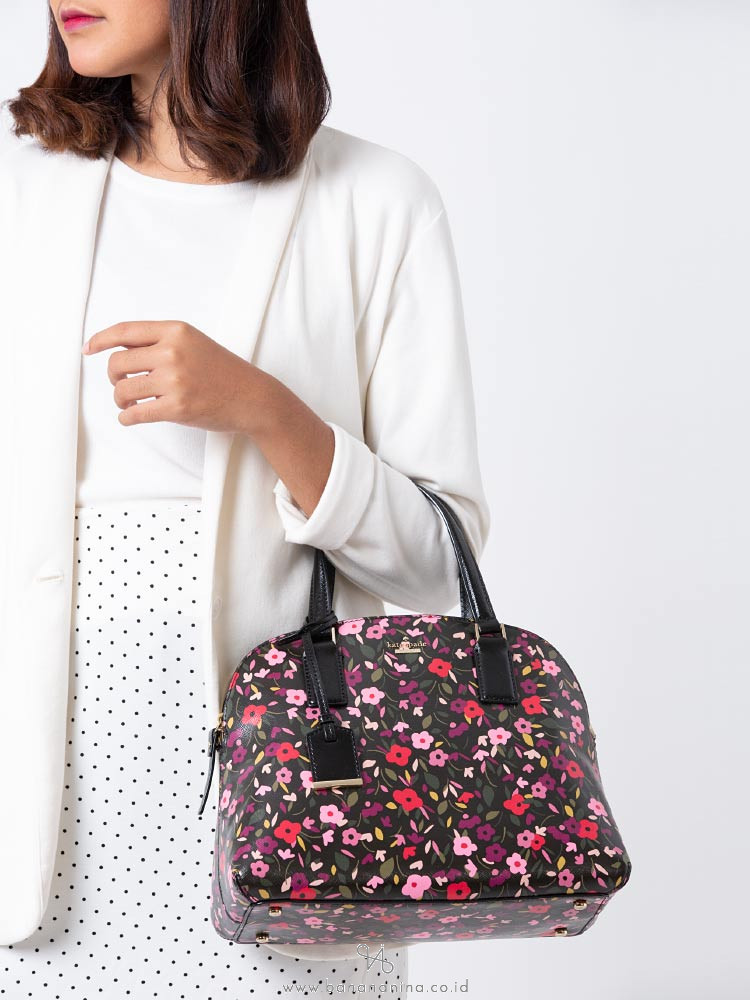 KATE SPADE Cameron Street Boho Floral Lottie Black Multi