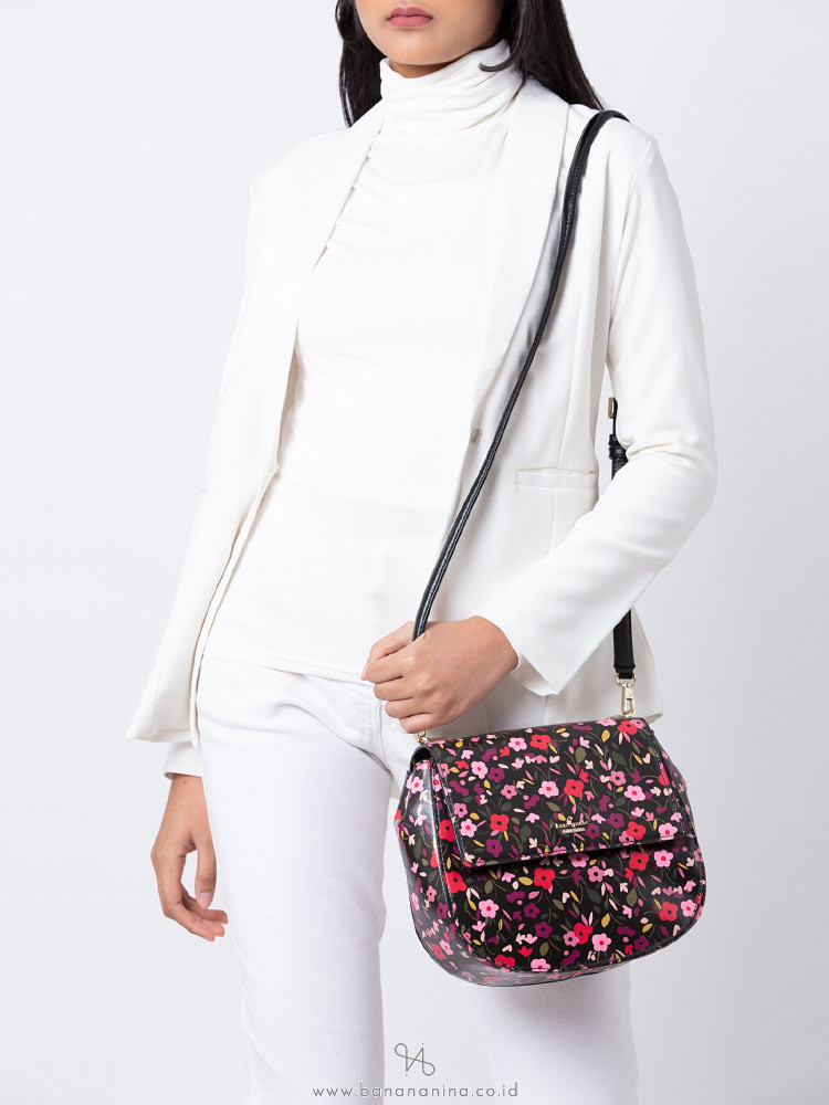 KATE SPADE Cameron Street Boho Byrdie Black Multi