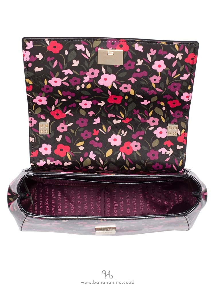 KATE SPADE Cameron Street Boho Byrdie Black Multi