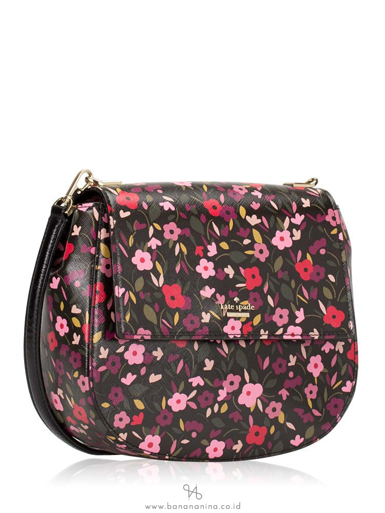 KATE SPADE Cameron Street Boho Byrdie Black Multi