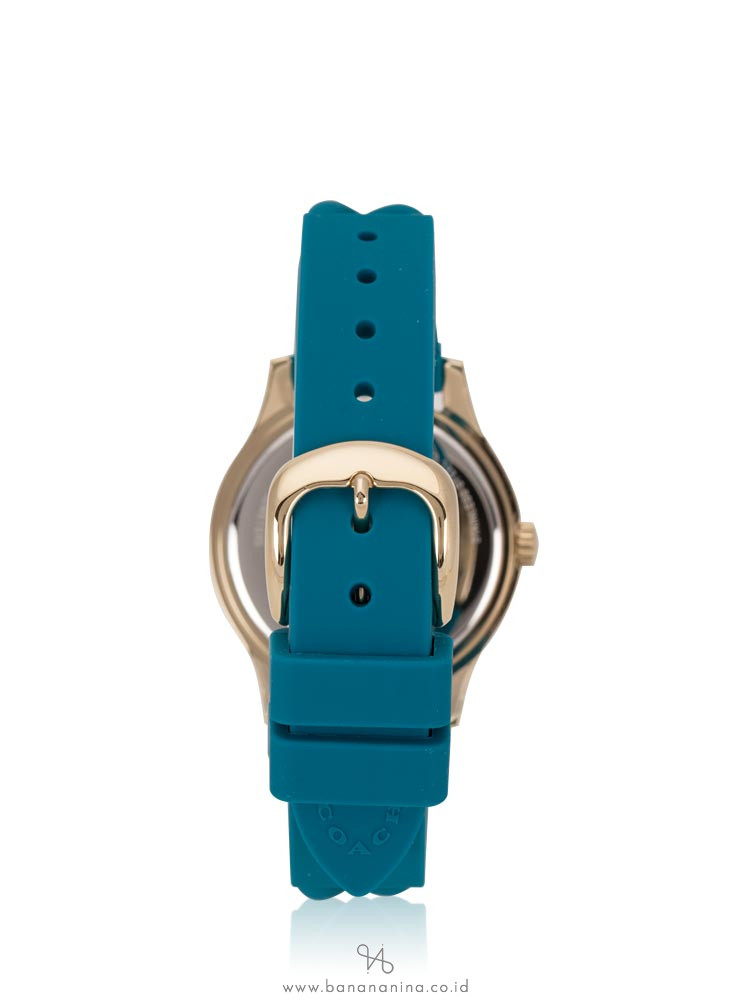 COACH 14502901 Maddy Silicone Strap Teal