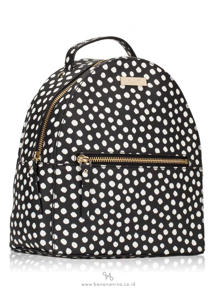 KATE SPADE Laurel Way Printed Sammi Backpack Musical Dot