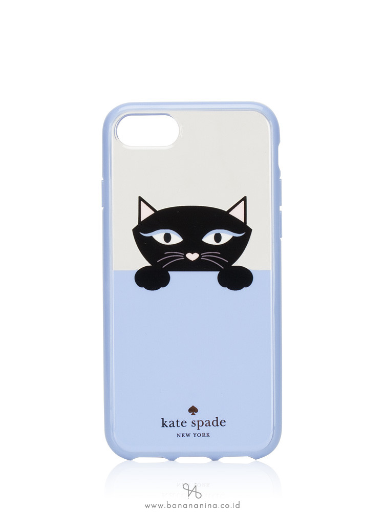 Kate Spade Iphone 7 Silicone Case Peeking Cat Multi