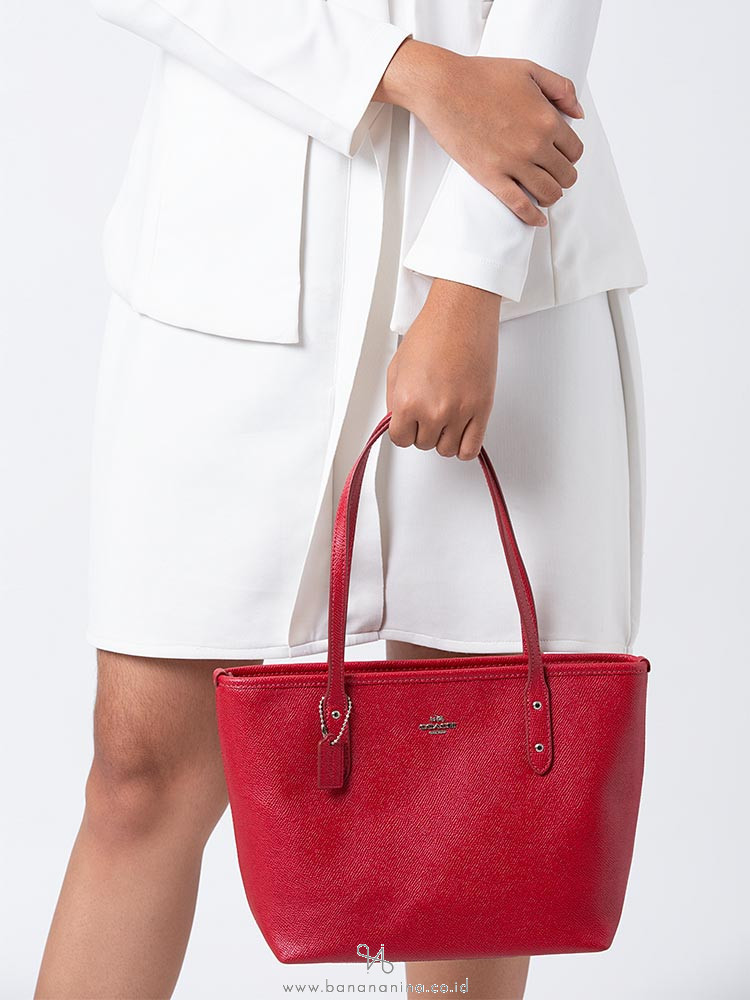 coach mini city tote
