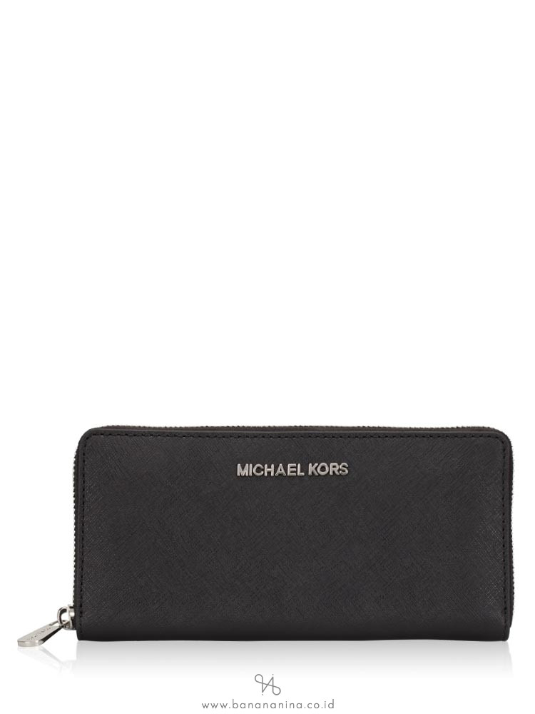MICHAEL KORS Giftables Jet Set Zip Wallet Black