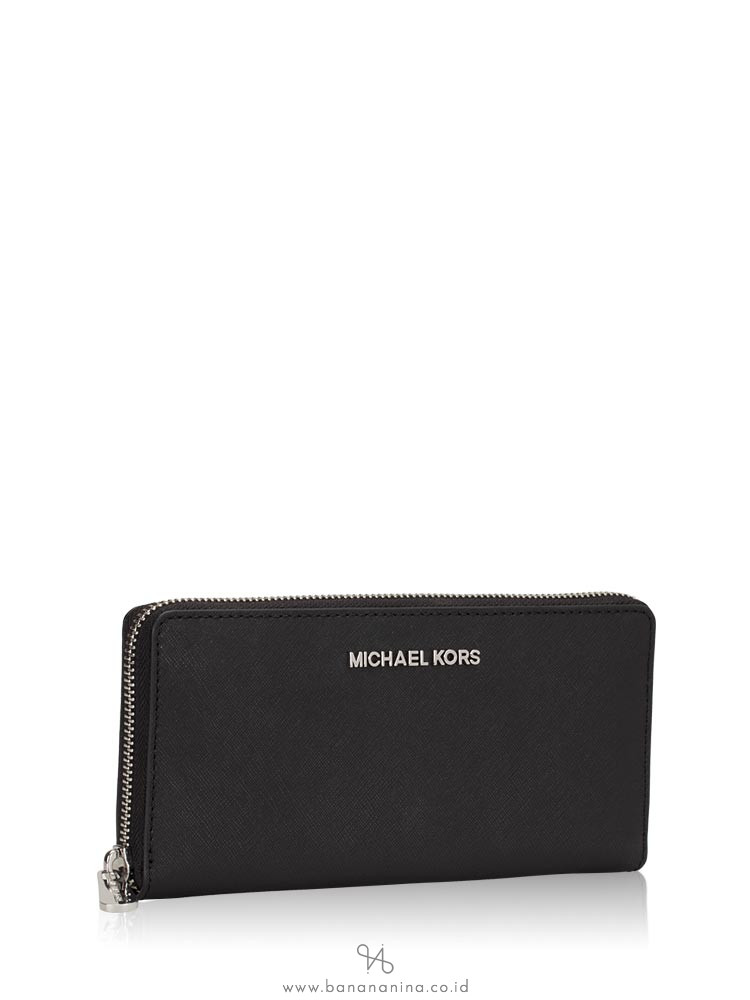 MICHAEL KORS Giftables Jet Set Zip Wallet Black