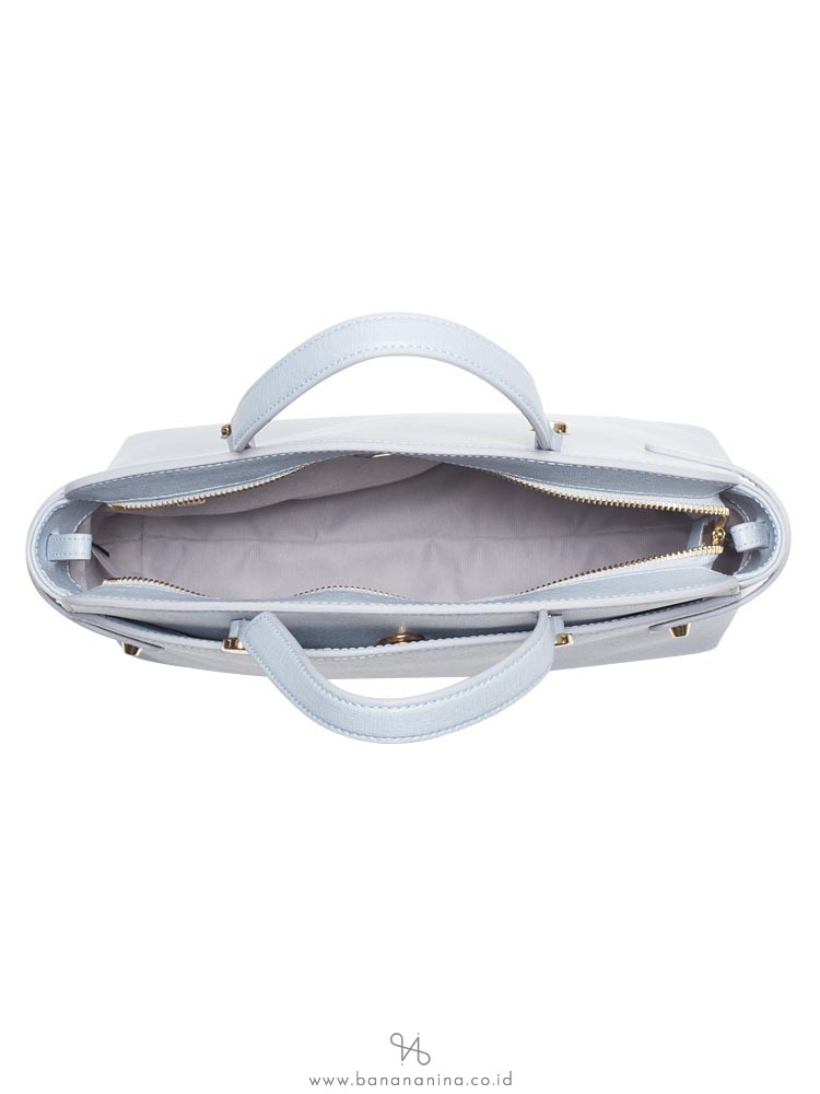 FURLA Agata Medium Satchel Light Blue
