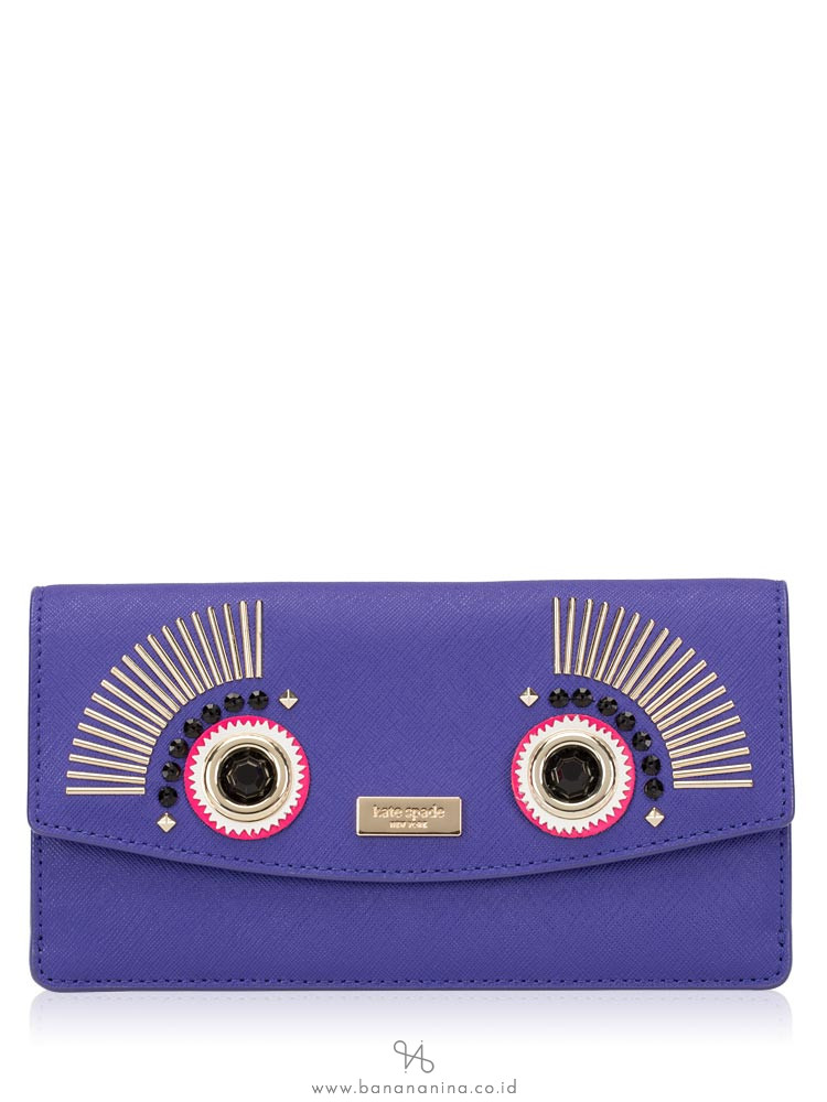 KATE SPADE Warm And Fuzzy Monster Liana Nightlife Blue