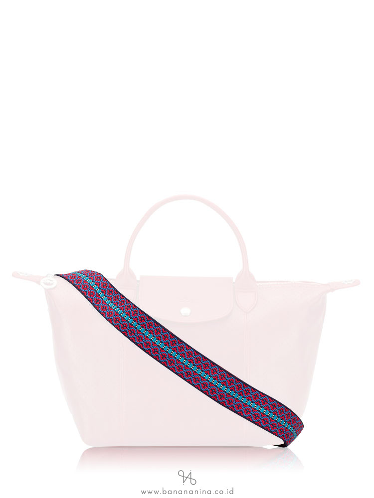 LONGCHAMP 3D Massai Shoulder Strap Ocean