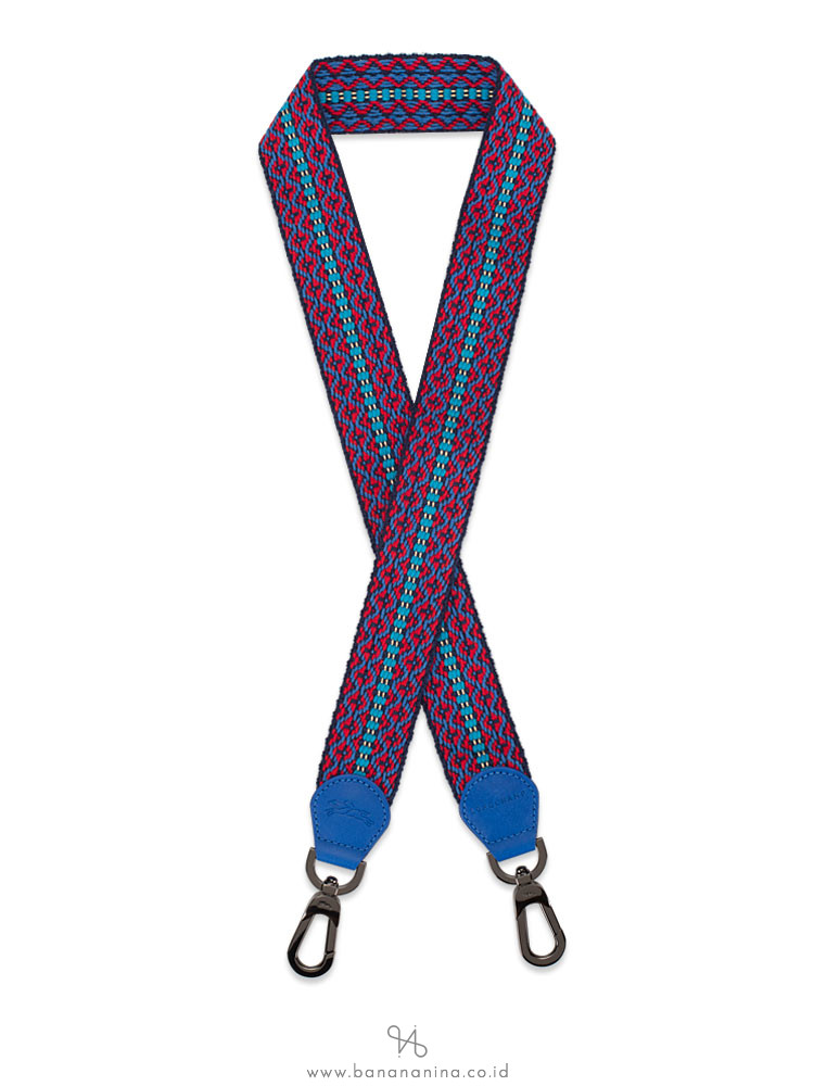 LONGCHAMP 3D Massai Shoulder Strap Ocean