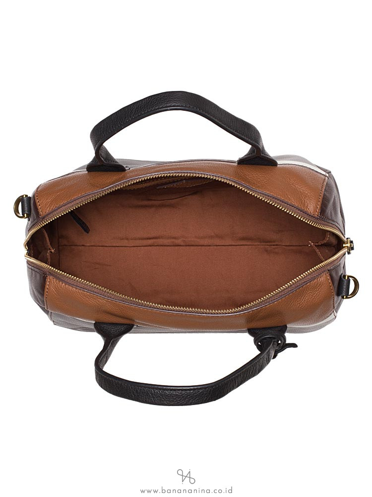 FOSSIL SHB1718905 Jori Large Satchel Brown Multi