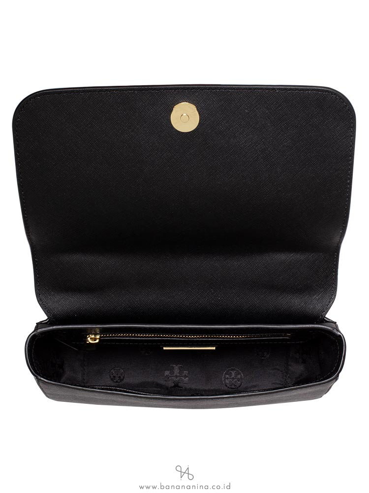 TORY BURCH Emerson Adjustable Chain Shoulder Bag Black