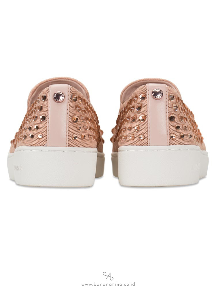MICHAEL KORS Keaton Embellished Slip On Ballet Sz 37