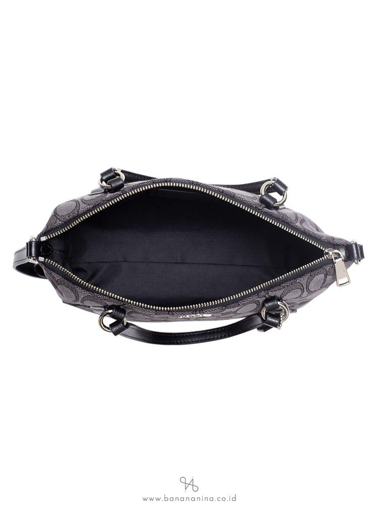 COACH 27580 Outline Signature Mini Kelsey Black Smoke