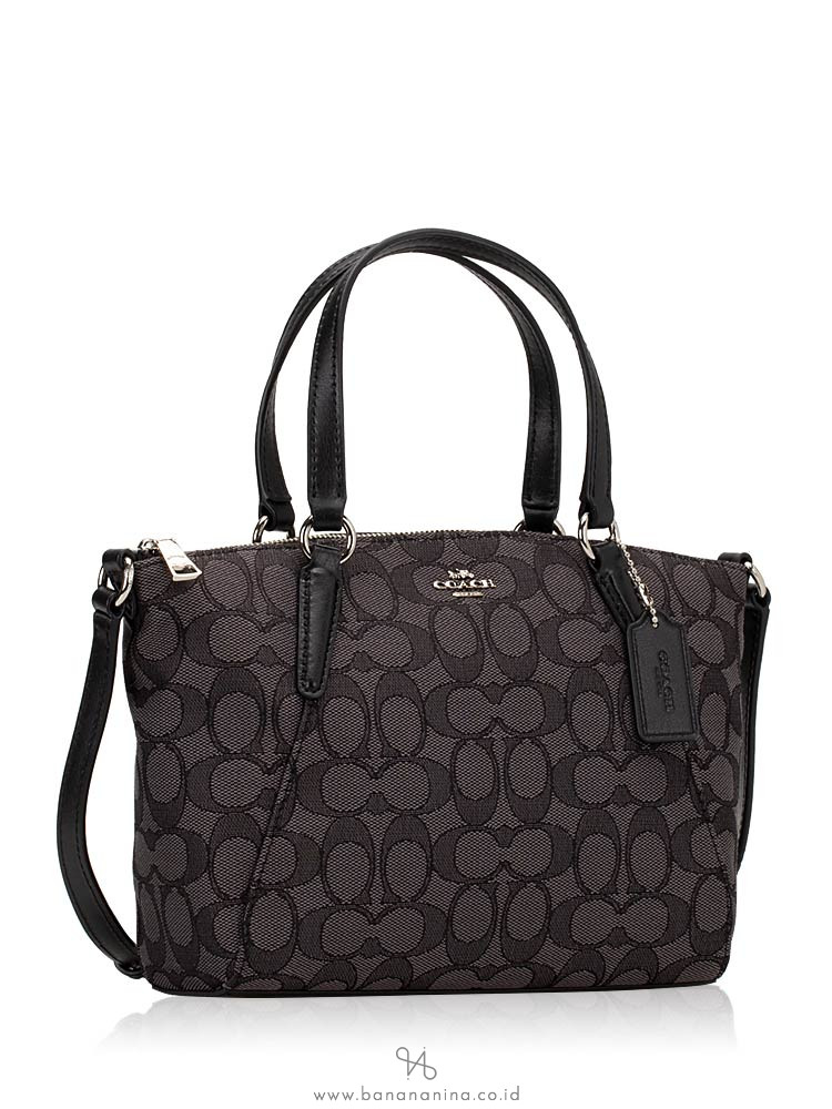 COACH 27580 Outline Signature Mini Kelsey Black Smoke